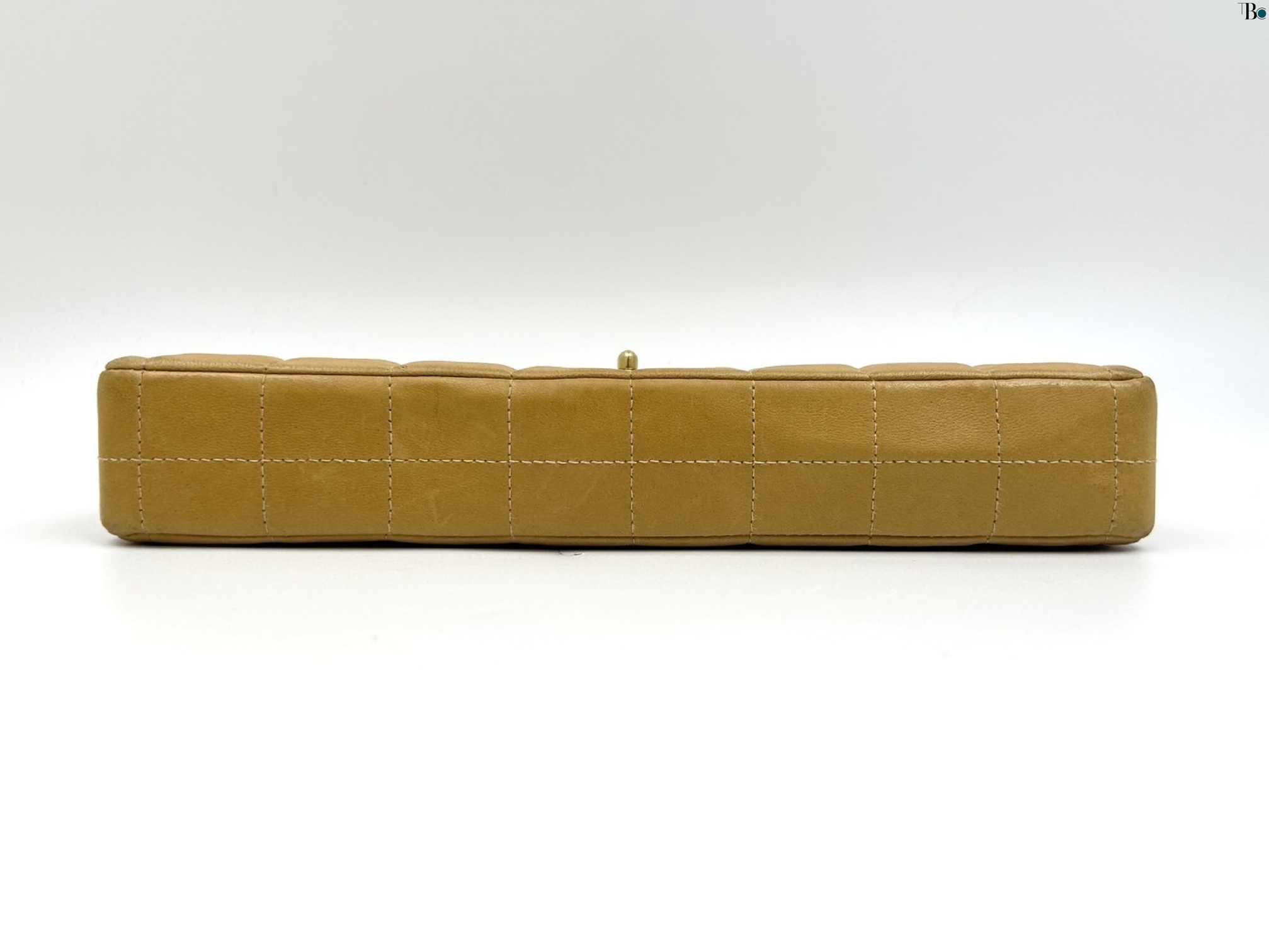 Chanel Chocolate Bar Shoulder Bag Beige